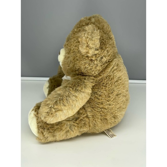Fiesta American Wego Brown Tan Cream Plush Teddy Bear 1991 Vintage HTF - Picture 6 of 10